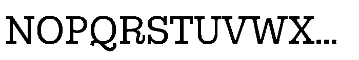 Gonzaga Regular Font UPPERCASE