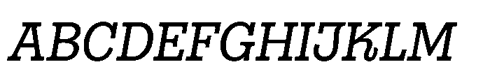 Gonzaga Variable Italic Font UPPERCASE