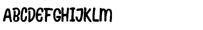 Good Children Font UPPERCASE