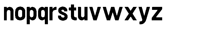 Good Function Font LOWERCASE