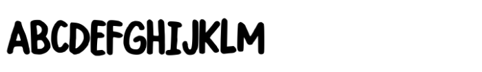 Good Kid Comic Font UPPERCASE