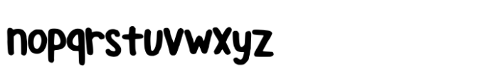 Good Kid Comic Font LOWERCASE