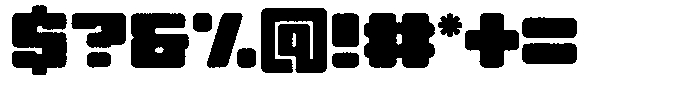 Good News Rough Font OTHER CHARS