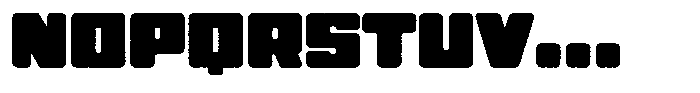 Good News Rough Font LOWERCASE