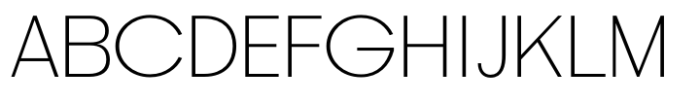 Good Rome Extra Light Font UPPERCASE