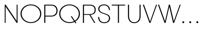 Good Rome Extra Light Font UPPERCASE
