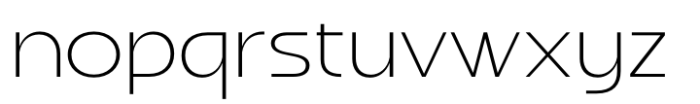 Good Rome Extra Light Font LOWERCASE