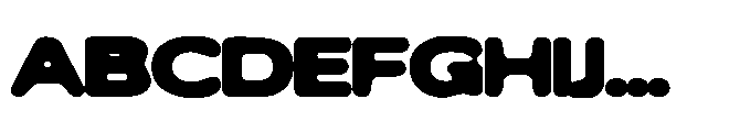 Goodhers Hooney Font UPPERCASE