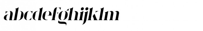 Goodies Stencil Italic Font LOWERCASE