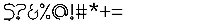 Goodigen Font OTHER CHARS