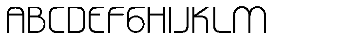 Goodigen Font UPPERCASE