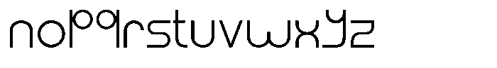 Goodigen Font LOWERCASE