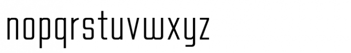 Goodland Condensed Extra Light Font LOWERCASE