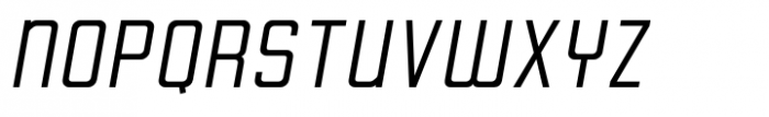 Goodland Extra Light Italic Font UPPERCASE