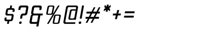 Goodland Light Italic Font OTHER CHARS