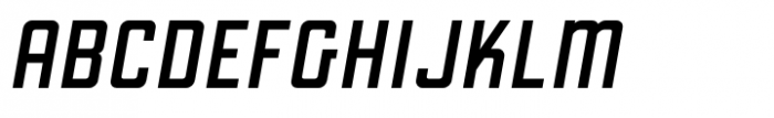 Goodland Medium Italic Font UPPERCASE