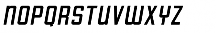 Goodland Medium Italic Font UPPERCASE