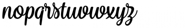 Goodwater Brush Font LOWERCASE