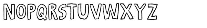 Goofies Regular Font UPPERCASE