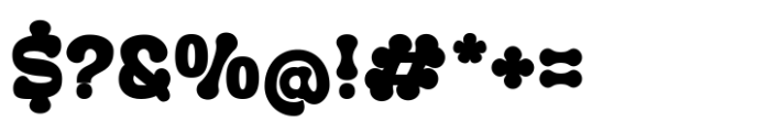 Goofrill Font OTHER CHARS