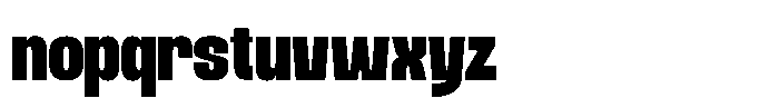 Goola Modern Regular Font LOWERCASE