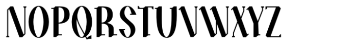 Goolavin Font UPPERCASE