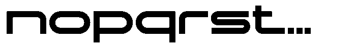Goorkit L Extra Bold Font LOWERCASE