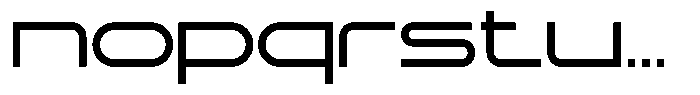 Goorkit M Regular Font LOWERCASE