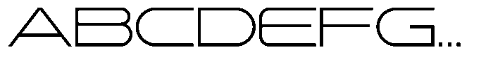 Goorkit S Extra Light Font UPPERCASE