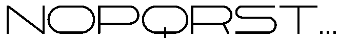 Goorkit S Extra Light Font UPPERCASE