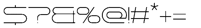 Goorkit S Thin Font OTHER CHARS