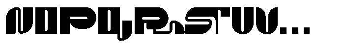 Goortir Font UPPERCASE