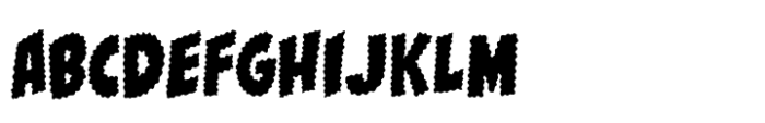 Goosebumps Regular Font UPPERCASE