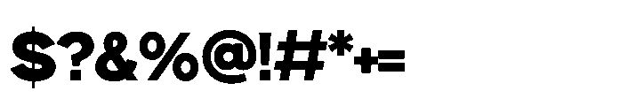 Gopadel Black Font OTHER CHARS