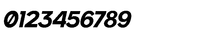 Gopadel Bold Oblique Font OTHER CHARS