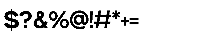 Gopadel Bold Font OTHER CHARS