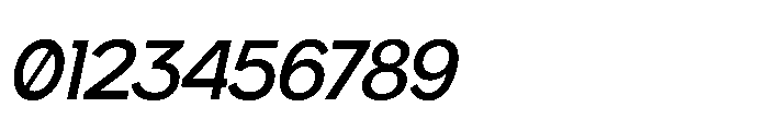Gopadel Medium Oblique Font OTHER CHARS