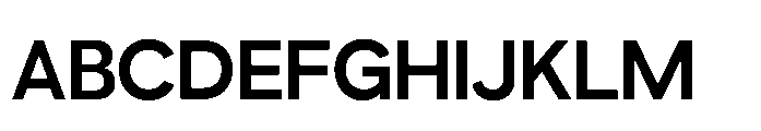 Gopadel Semi Bold Font UPPERCASE