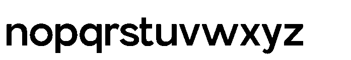 Gopadel Semi Bold Font LOWERCASE