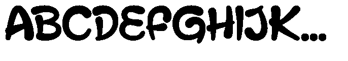 Gope Font UPPERCASE