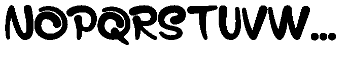 Gope Font UPPERCASE