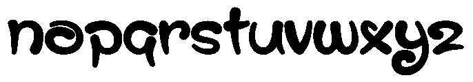 Gope Font LOWERCASE
