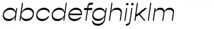 Gopher Display Light Italic Font LOWERCASE