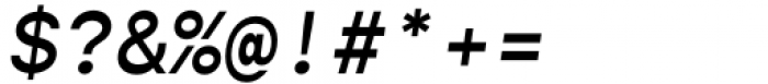 Gopher Mono Medium Italic Font OTHER CHARS