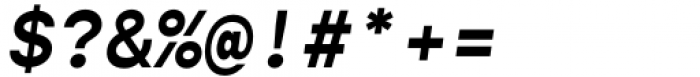 Gopher Mono Semi Bold Italic Font OTHER CHARS
