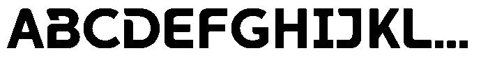 Gopron Regular Font UPPERCASE