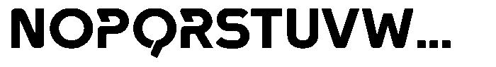 Gopron Regular Font UPPERCASE