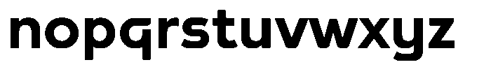 Gopron Regular Font LOWERCASE