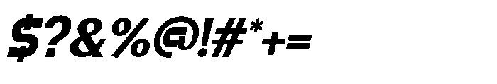Gorare Italic Regular Font OTHER CHARS