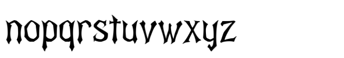 Gorck Helozat Font LOWERCASE